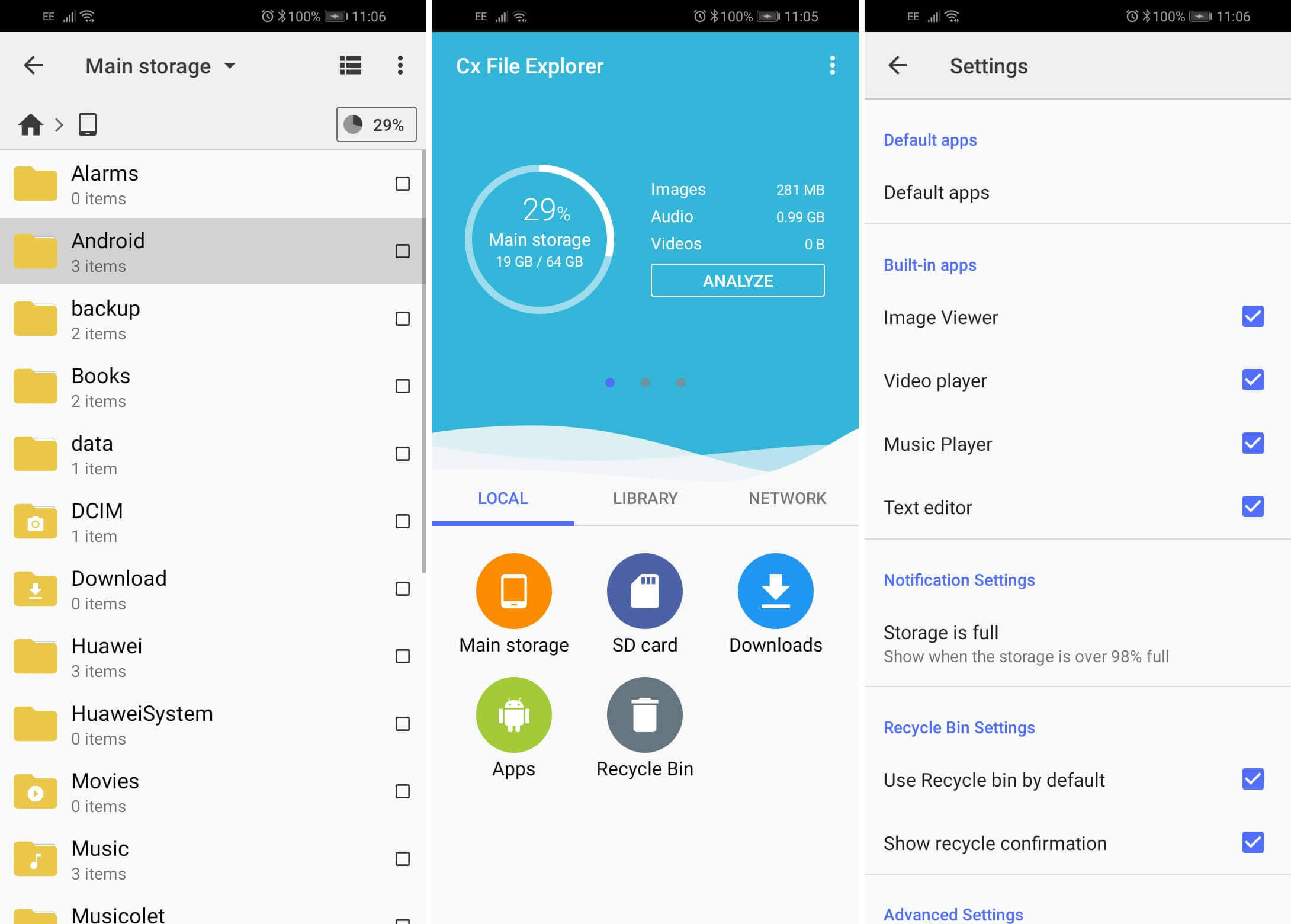 how to get cx file explorer on quest 2 with android
