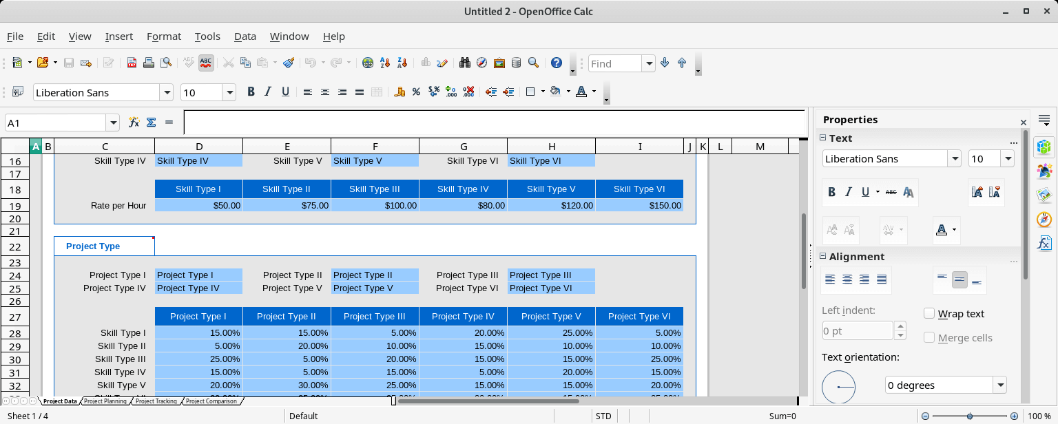 OpenOffice - Calc