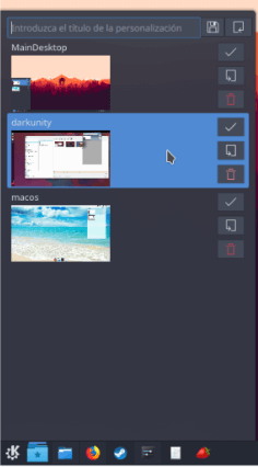 KDE Widgets: Plasma Customization Saver
