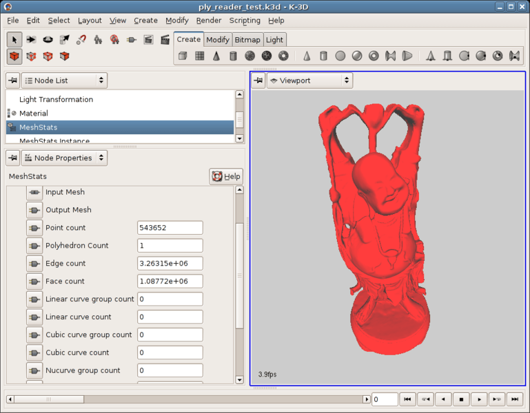 K3D 3D modeling and animation software LinuxLinks