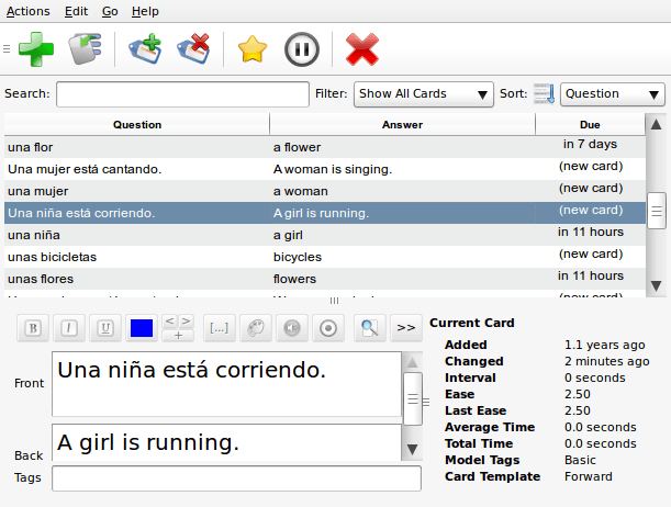 Anki - powerful, intelligent flash cards - LinuxLinks