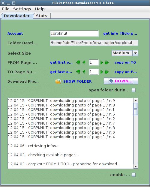 Flickr Photo Downloader