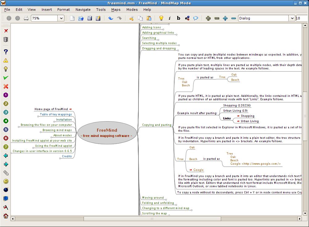 freemind software design freemind software design