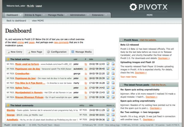 PivotX