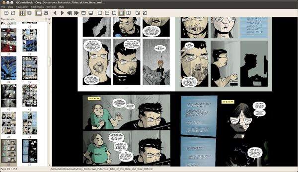 QComicBook - viewer for comic book archives - LinuxLinks