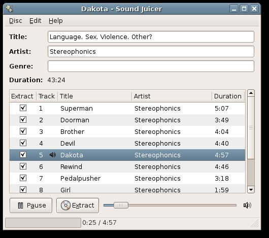 Sound Juicer