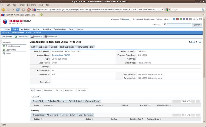 SugarCRM