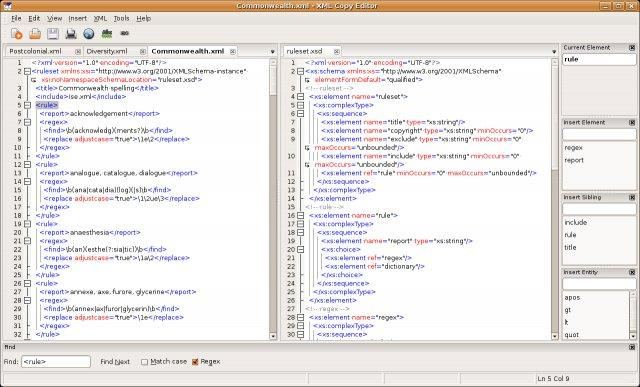 XML Copy Editor