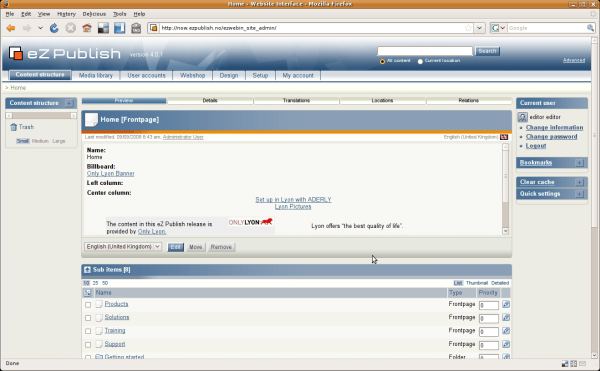 eZPublish