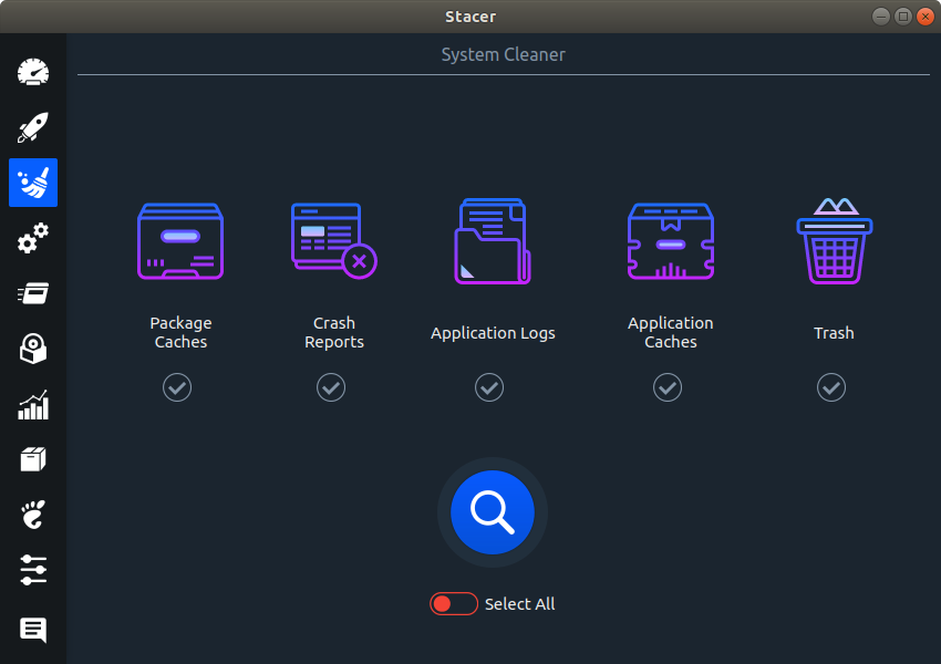 Stacer: System Cleaner