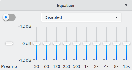 Pragha-Equalizer