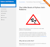 The Little Book of Python Anti-Patterns