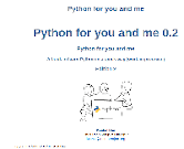 python for you and me