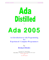 Ada Distilled