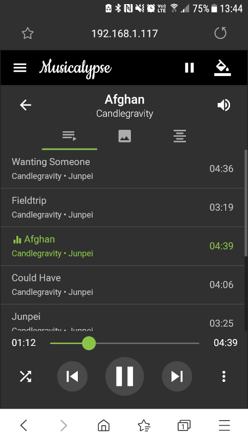 Musicalypse -- Android