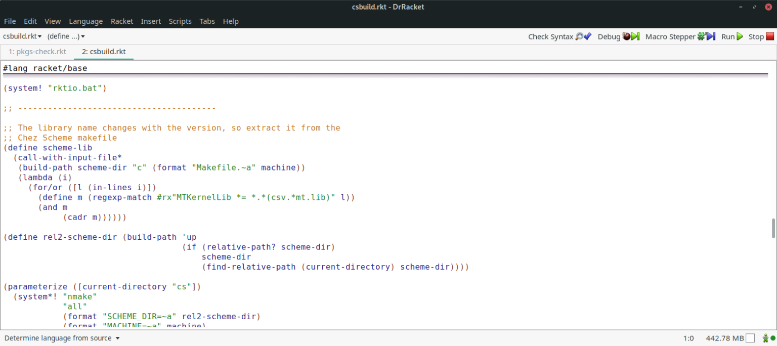 DrRacket - IDE for the Racket programming languages - LinuxLinks