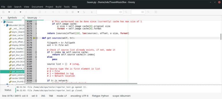 Geany - fast and lightweight IDE - LinuxLinks