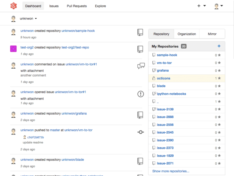 Gogs - self-hosted Git service - LinuxLinks