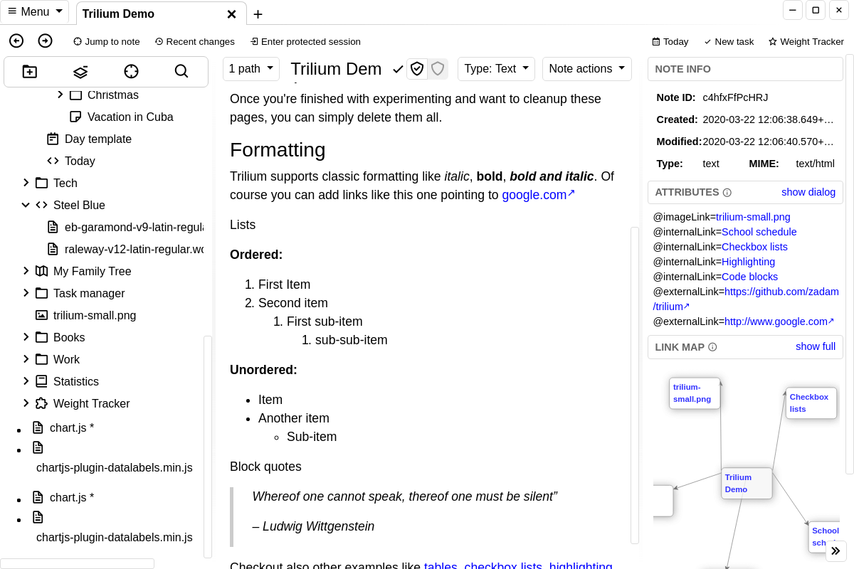 Trilium Notes