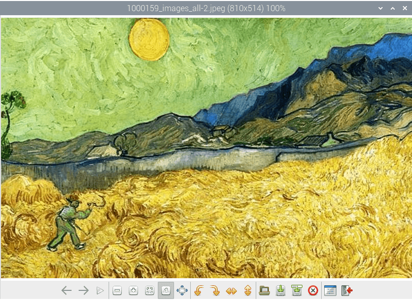 RPI4 - GPicView
