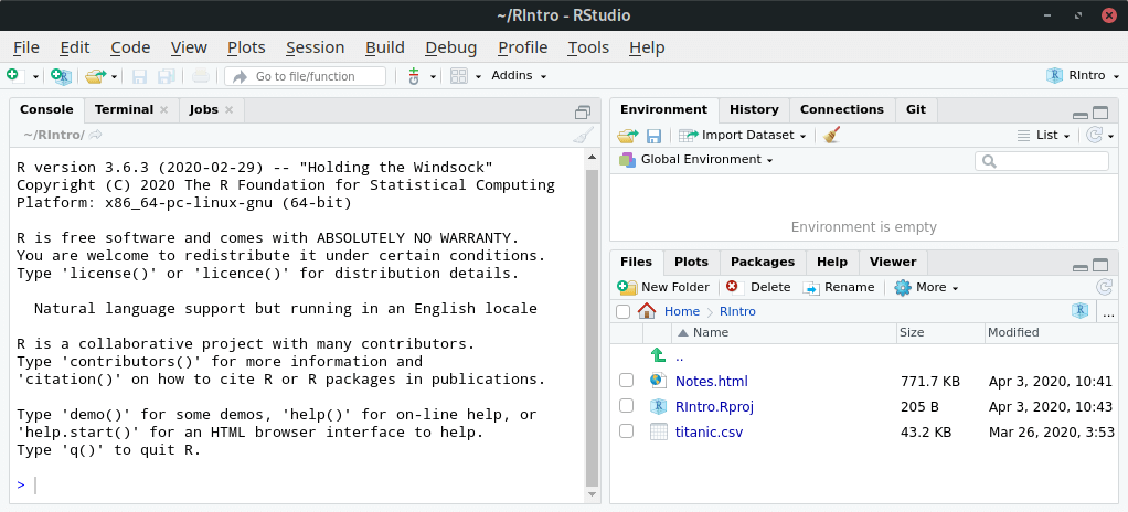 RStudio - Data Science Tutorial