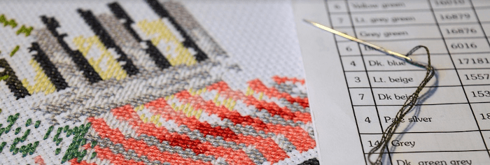 Linux at Home - Cross-stitch
