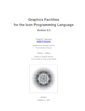 Graphics Facilities for the Icon Programming Language