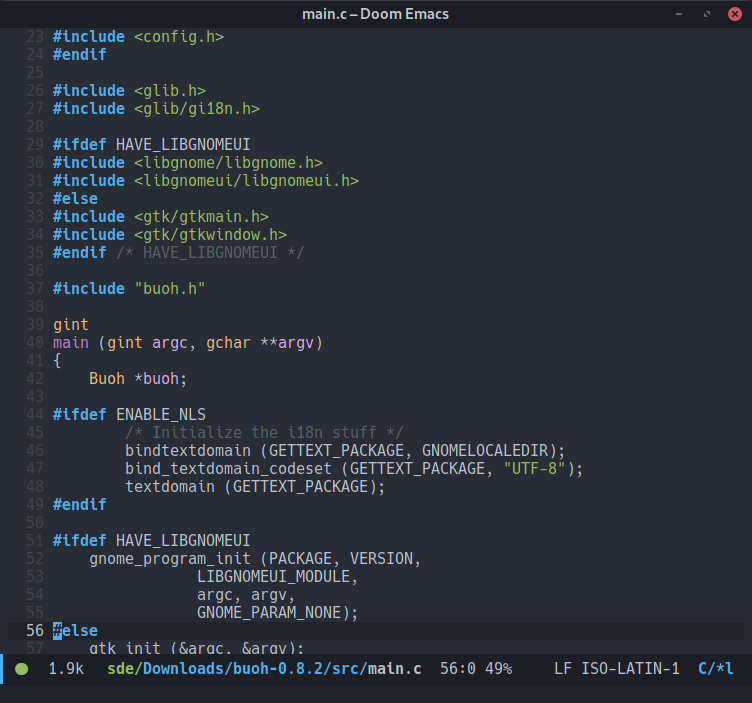 Doom Emacs