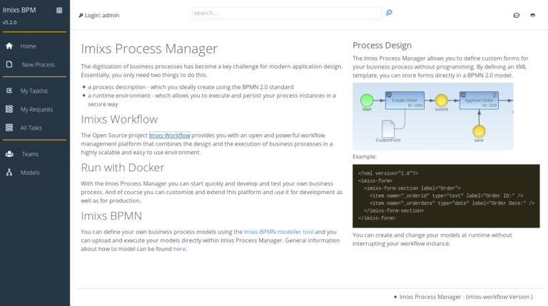 Imixs-Workflow - open source workflow engine - LinuxLinks