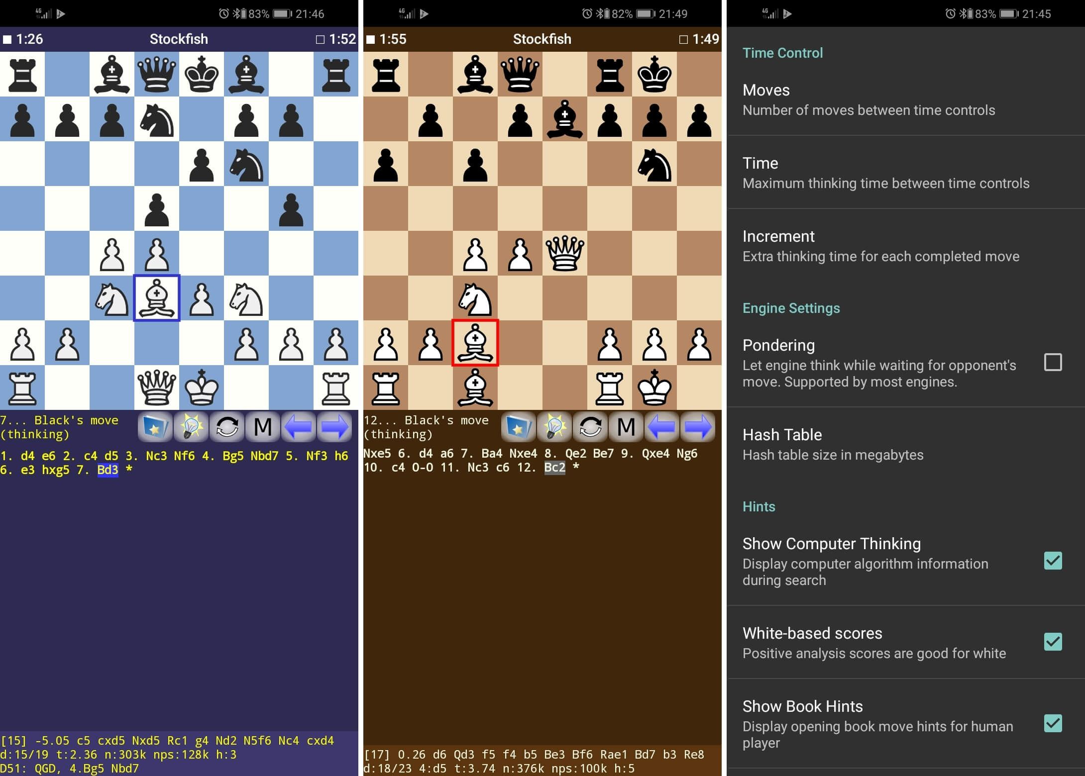 Best Free Android Apps: DroidFish - Stockfish chess engine