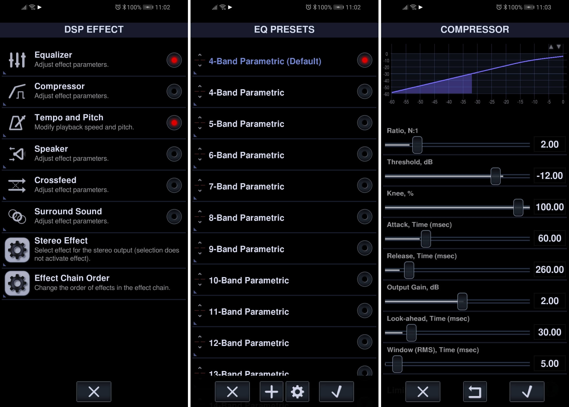 Neutron DSP Effects - Config