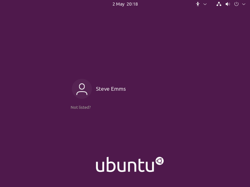 Ubuntu - First Boot
