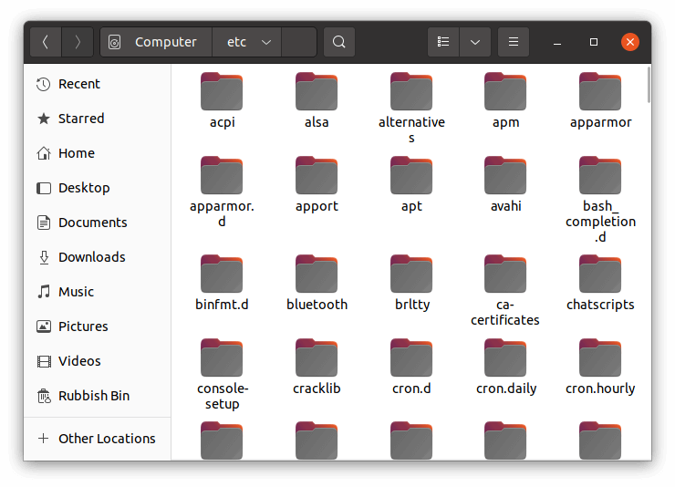 Linux for Starters - File System - etc