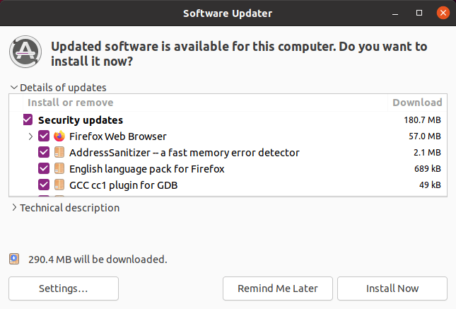 Software Updater