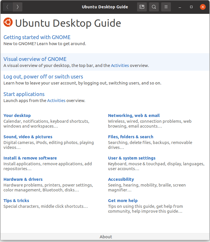 Linux for Starters - Desktop Guide