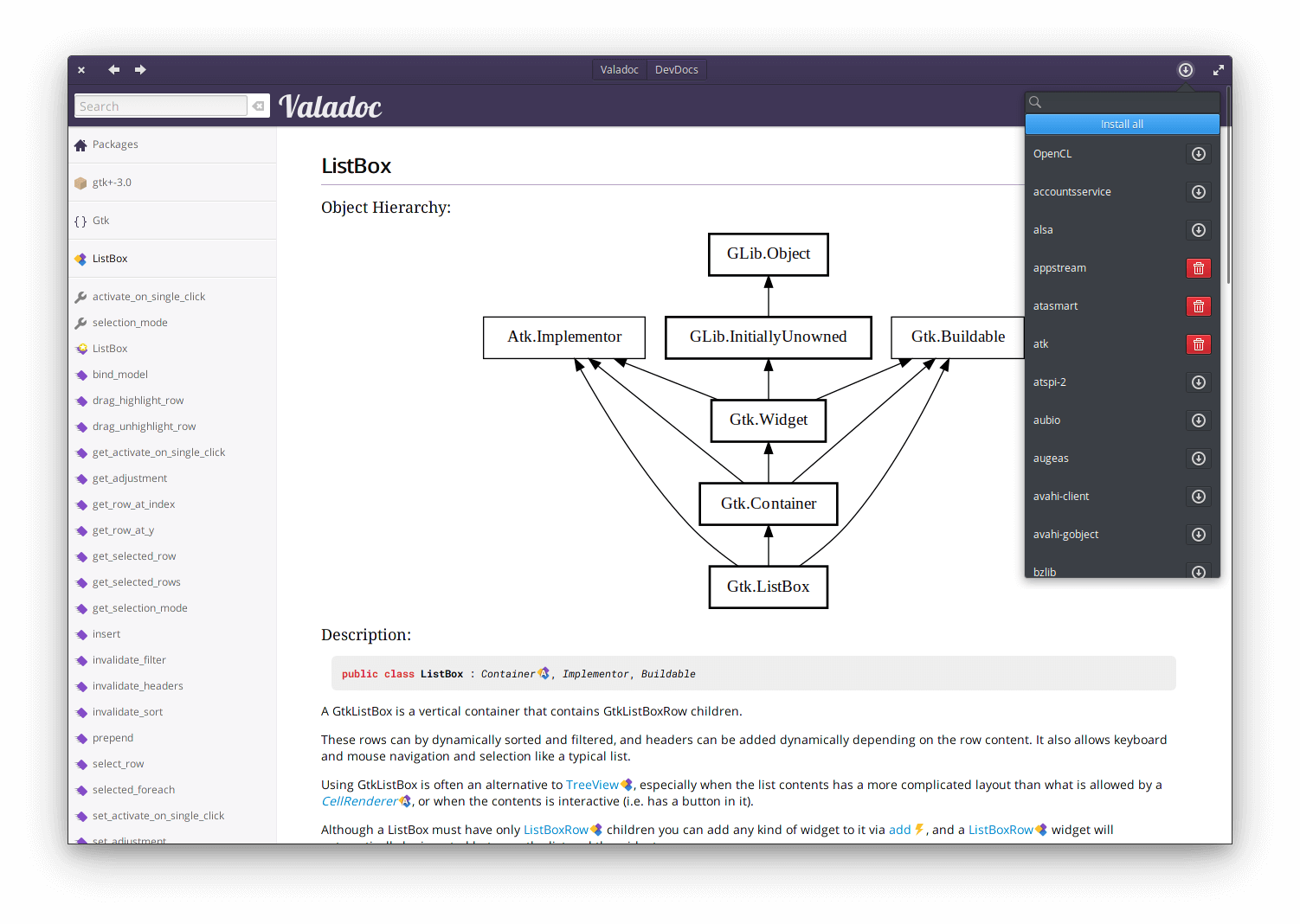 quickDocs