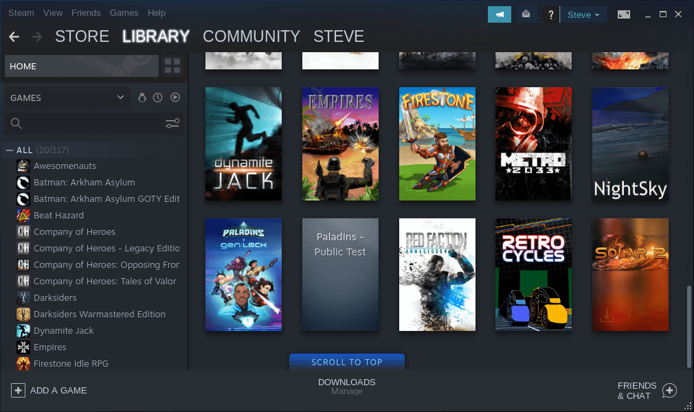Steam Library