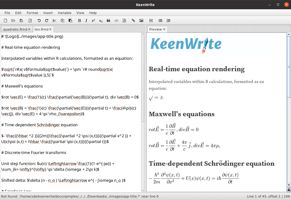 KeenWrite