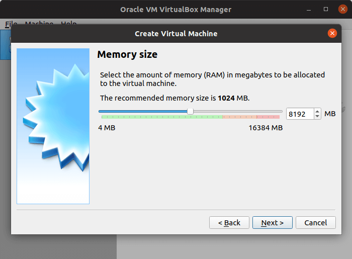 VirtualBox - RAM