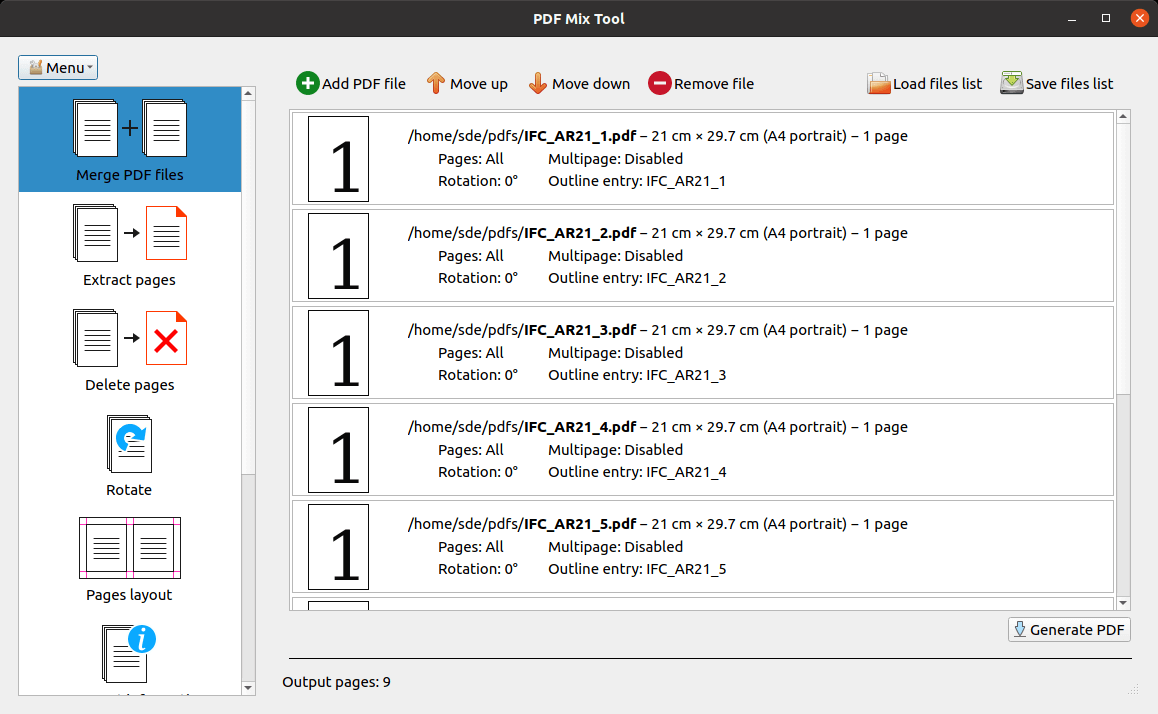 PDF Mix Tool