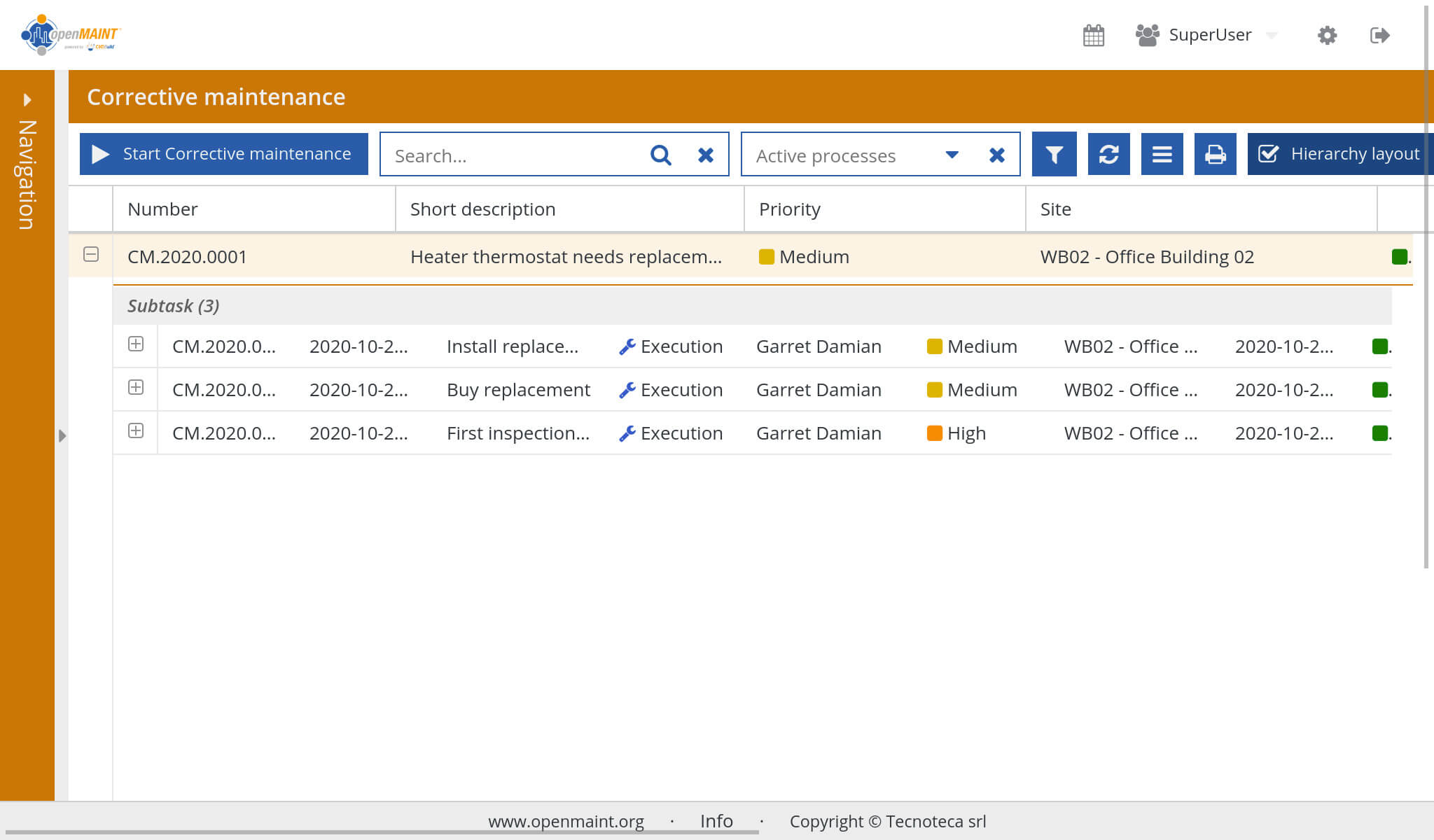 openMAINT