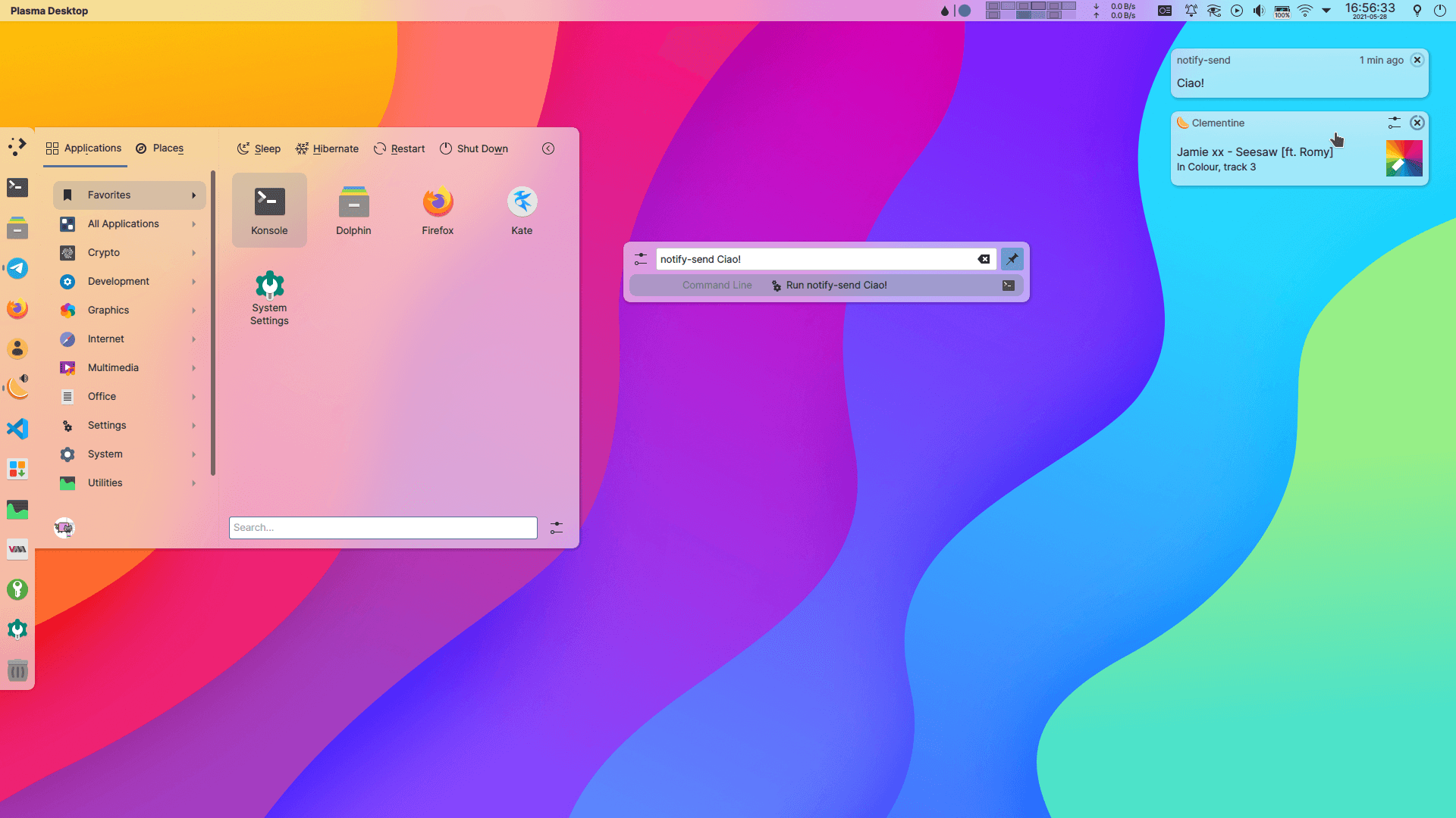 KDE Themes: Aritim Light