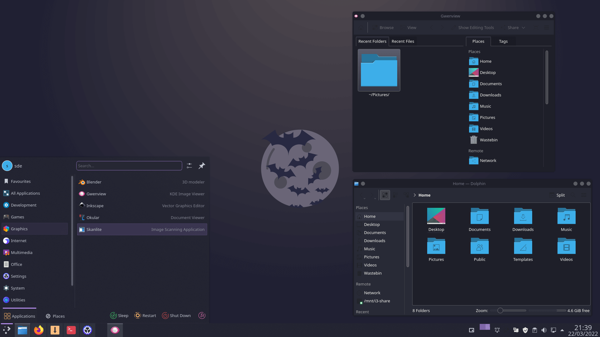KDE Themes: Dracula