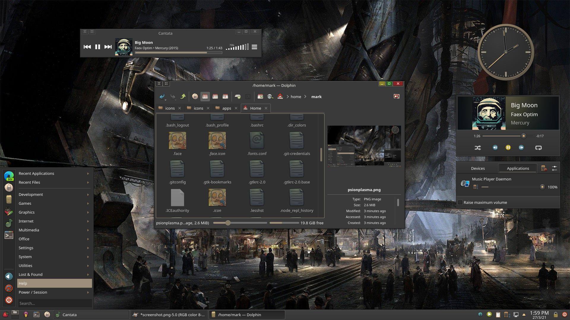KDE Themes: Psion
