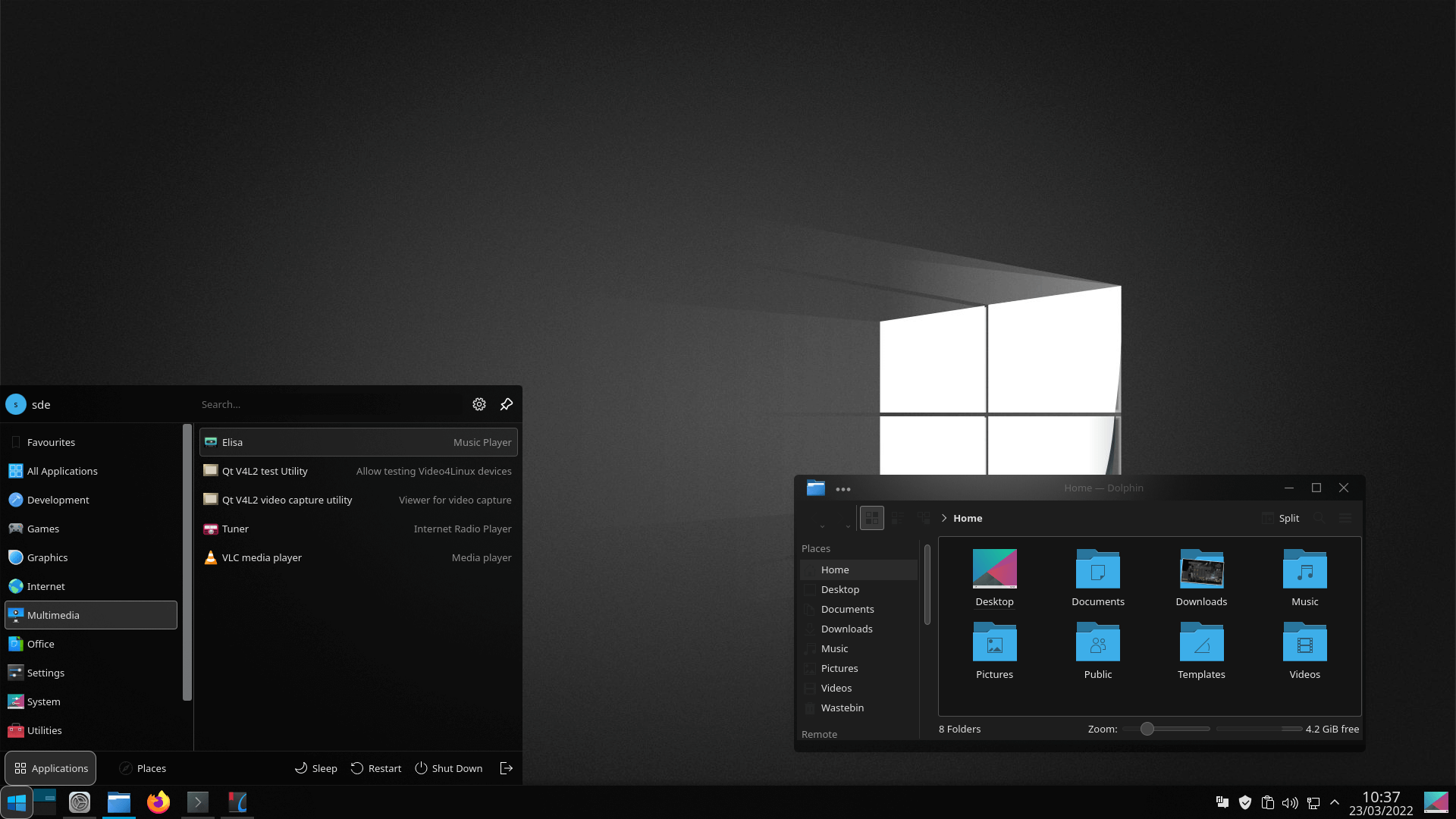 KDE Themes: We10XOS