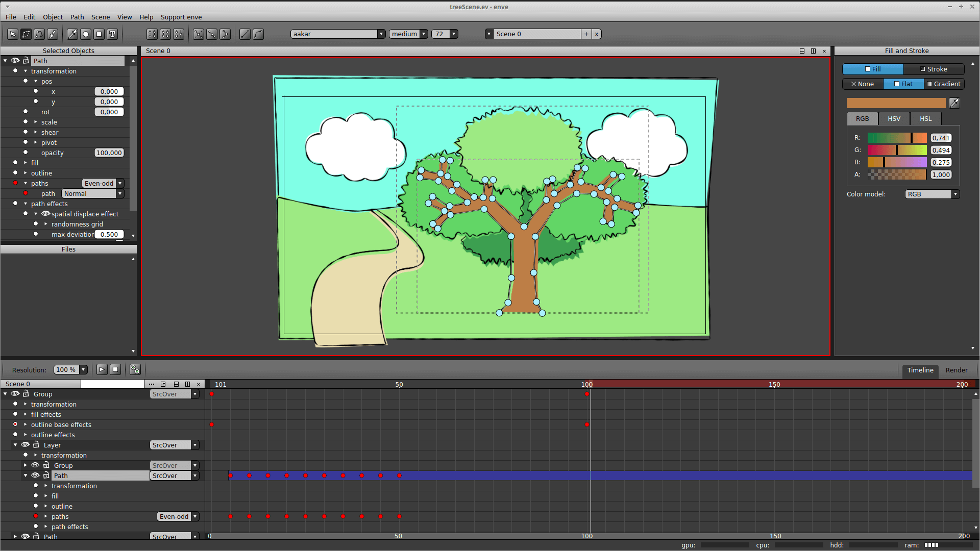 2D animation software, Flash animation