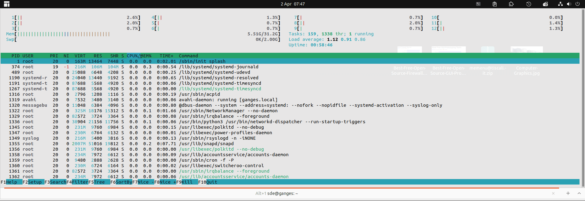 GNOME Extensions: ddterm