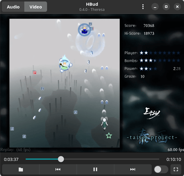 HBud - video playback