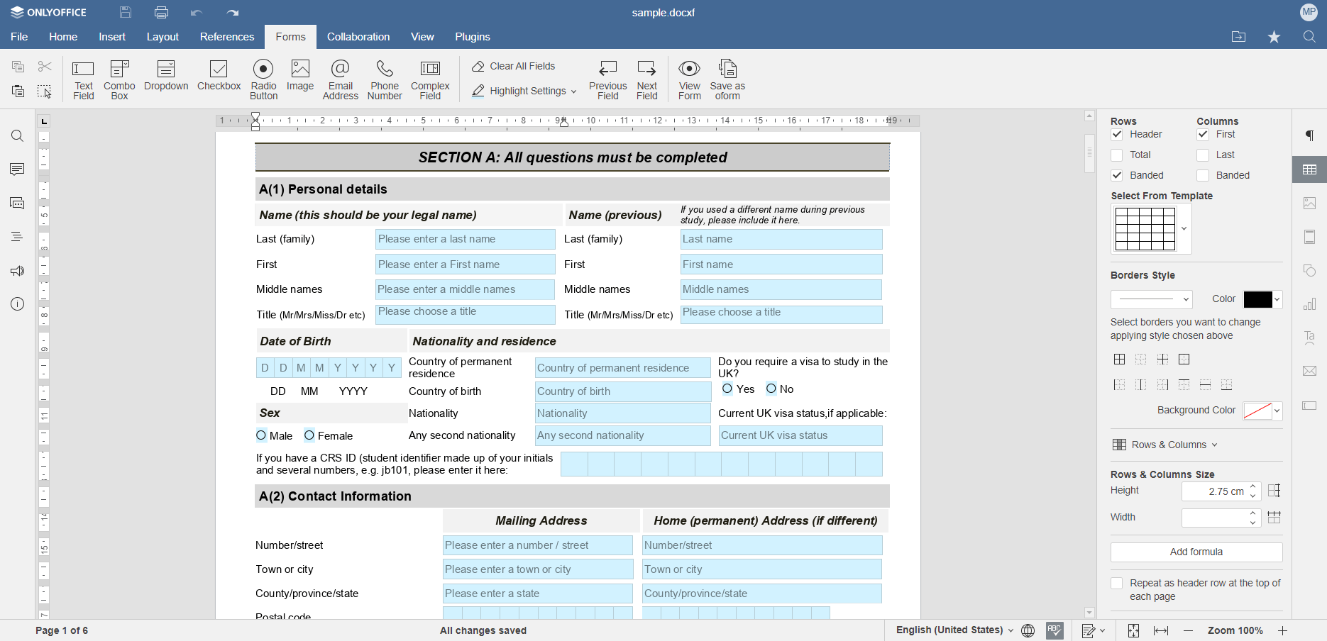 ONLYOFFICE Docs v7.2