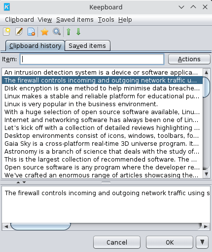 Image of Keepboard in action